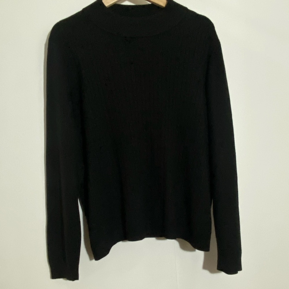 ALIA crewneck long sleeve black casual goth top size XL